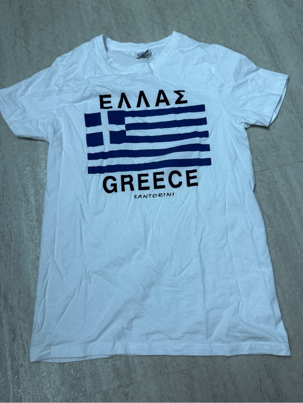 Greece Santorini Graphic Tee